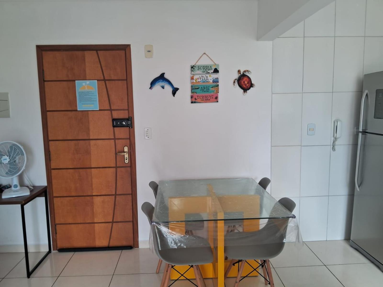 Apto Aconchegante Beira Mar Com Ar No Quarto Solemar Buitenkant foto